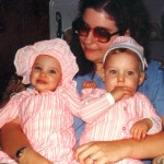 Mom and her twins